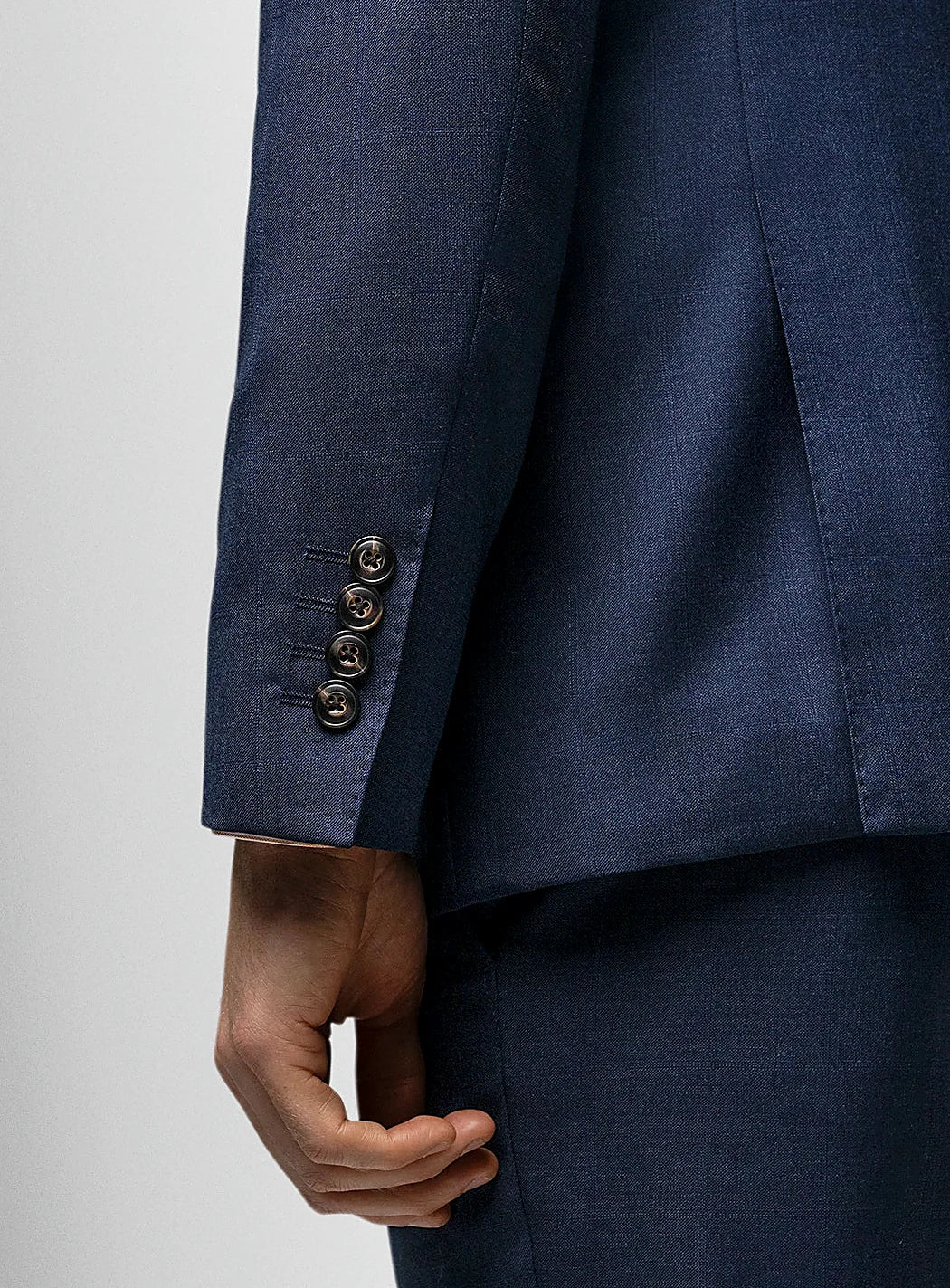 Armand Plaid Navy Suit