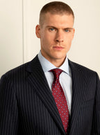 Auditore Navy Pinstripe Suit