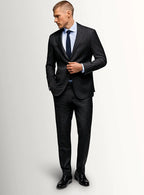 Gabriel Pinstripe Charcoal Grey Suit