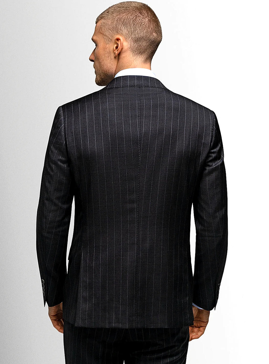 Gabriel Pinstripe Charcoal Grey Suit