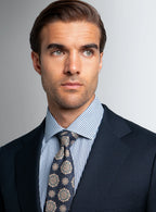 Heras Basketweave Navy Suit