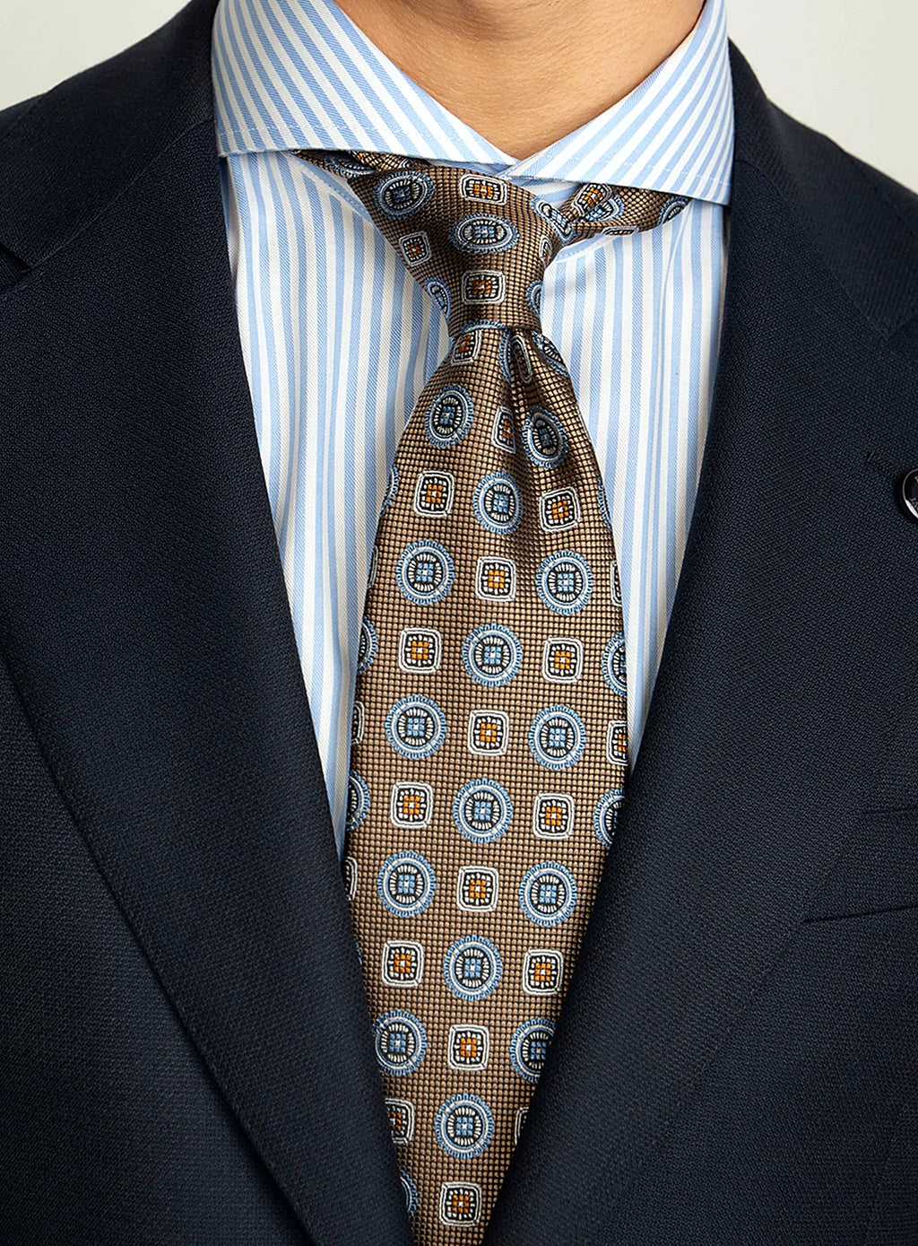 Jacopo Wool Cashmere Navy Suit