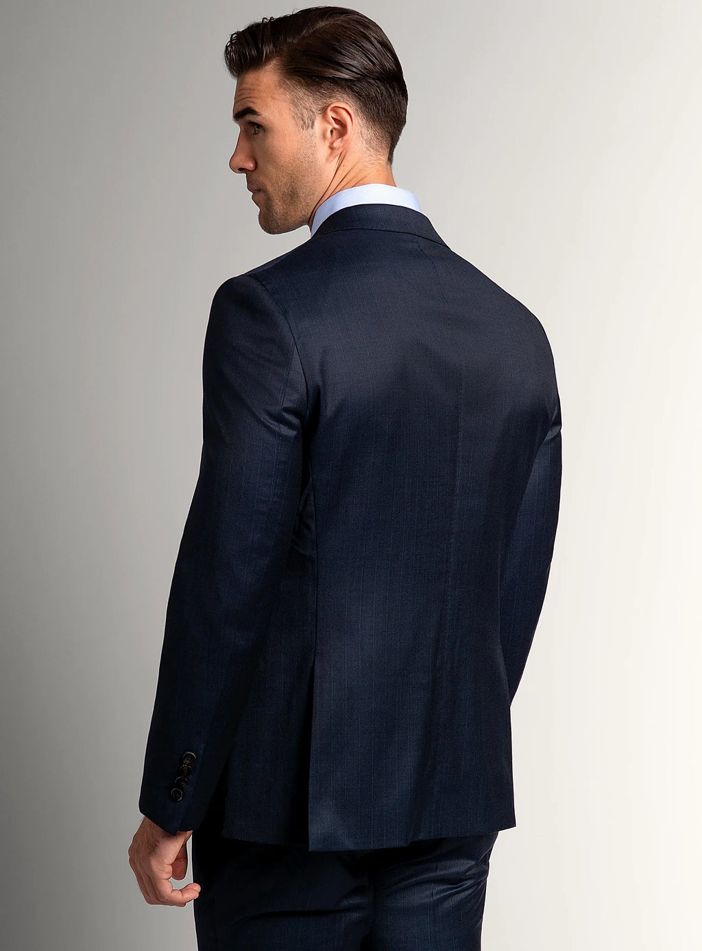 Laforeze Navy Pinstripe Suit