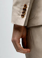 Luzio Canvas Taupe Sport Jacket