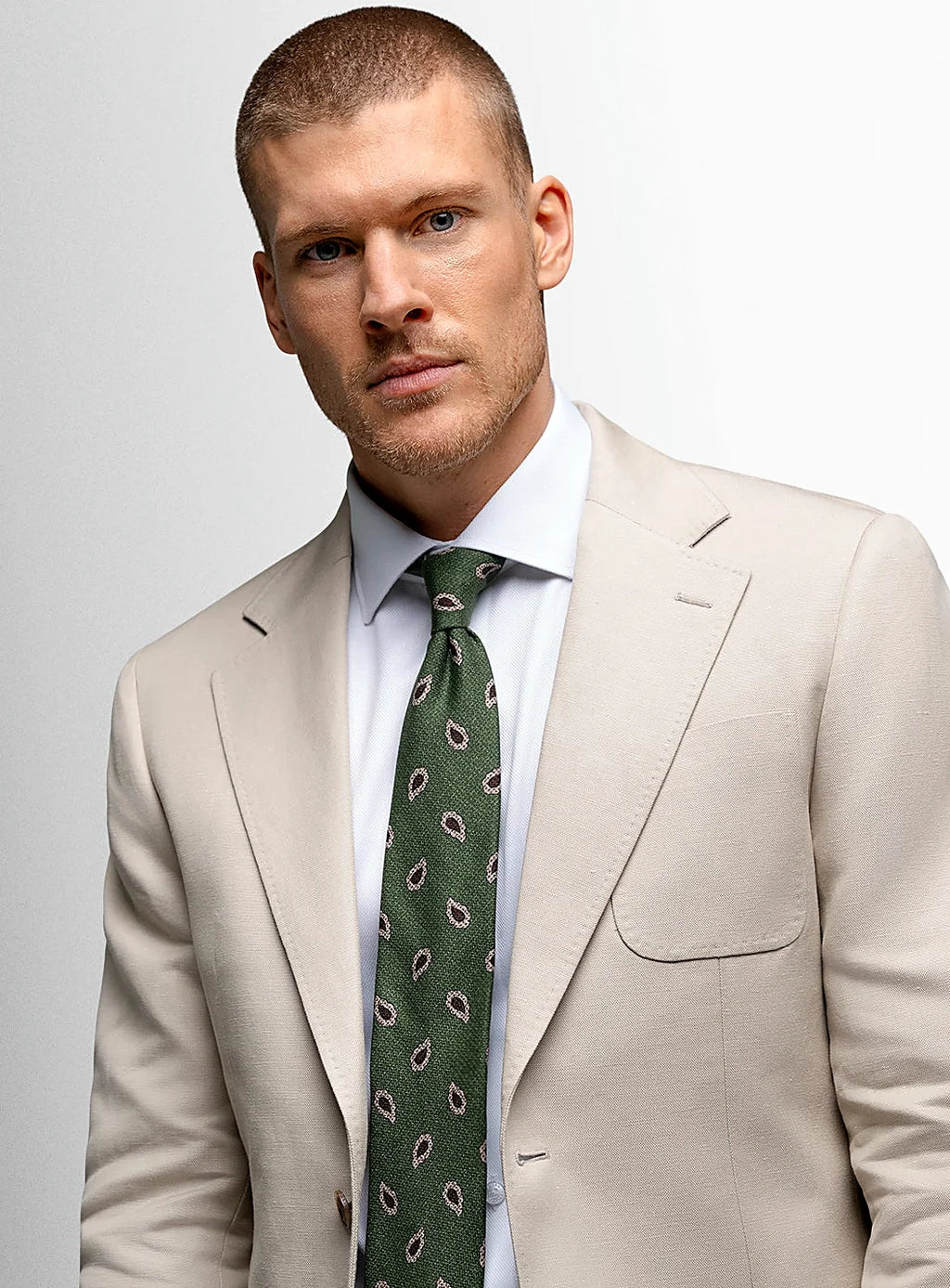 Luzio Canvas Taupe Sport Jacket