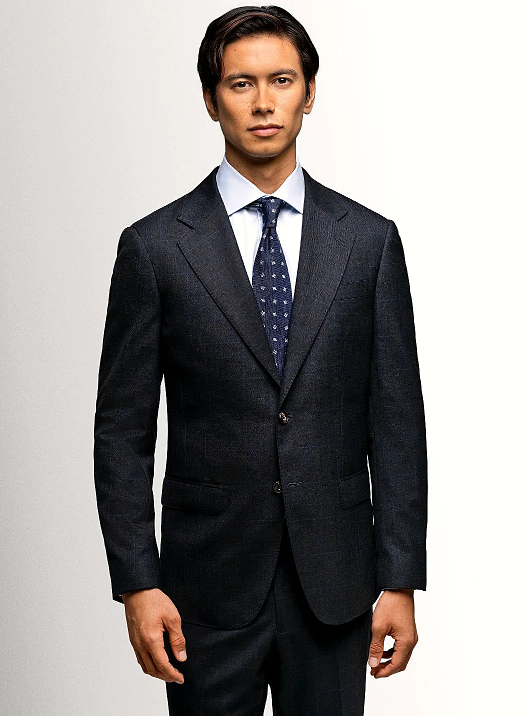 Rafael Check Charcoal Grey Suit