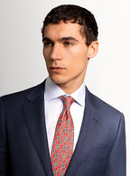Birdseye Navy Suit Jacket