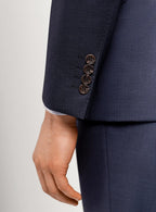 Birdseye Navy Suit Jacket