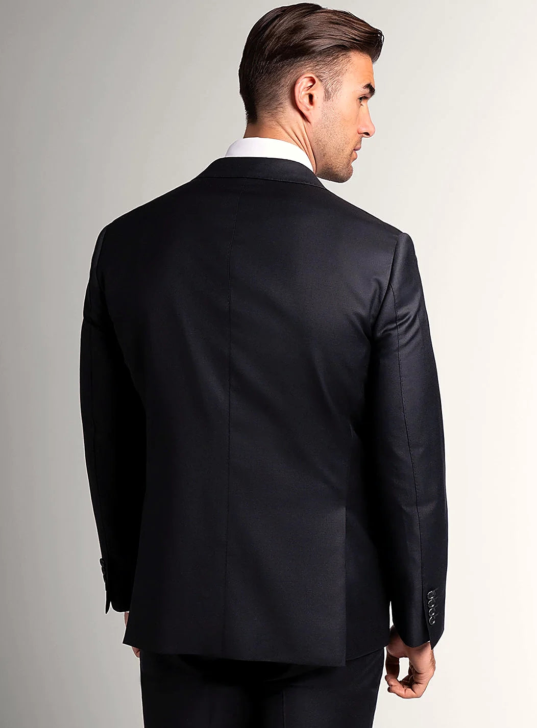 Twill Black Suit Jacket