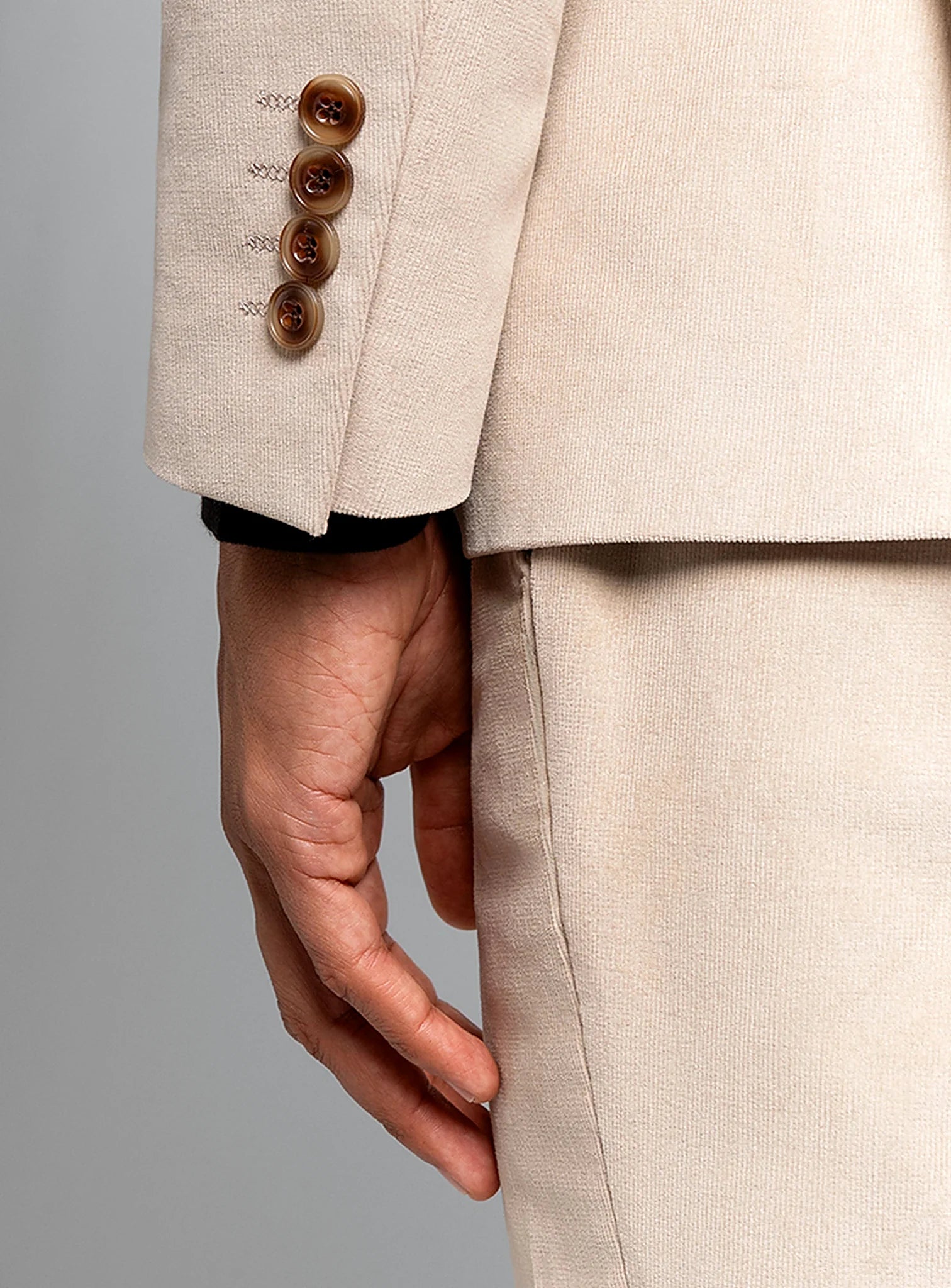 Vitale Babycord Sand Beige Sport Jacket