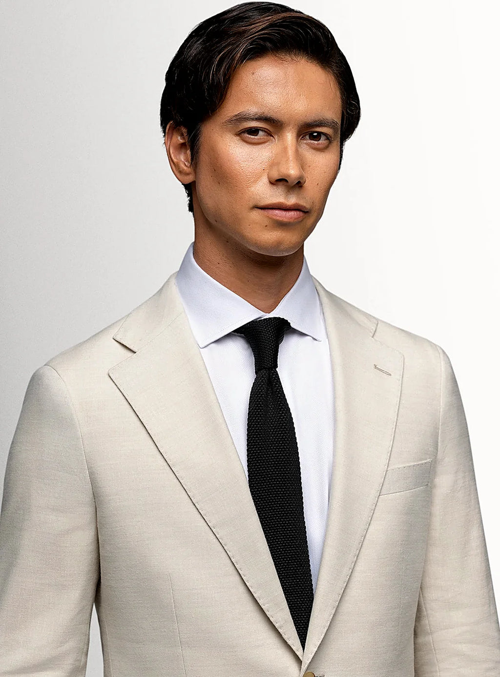 Vitale Linen/Wool Cream Sport Jacket