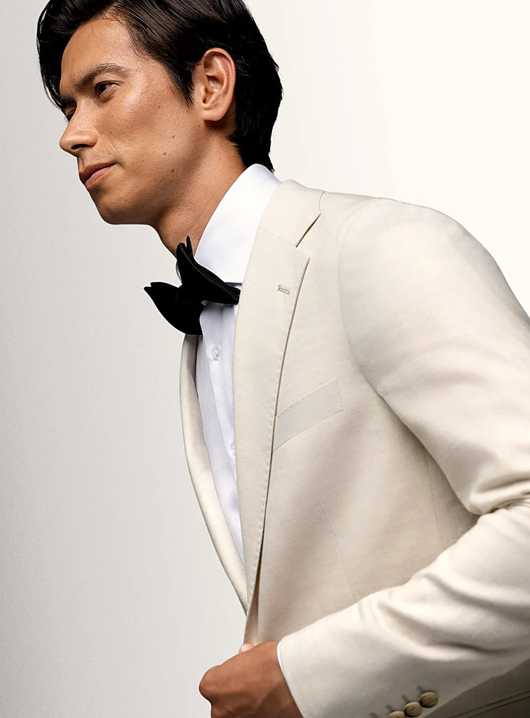 Vitale Linen/Wool Cream Sport Jacket