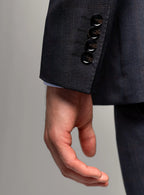 Volterra Navy Check Suit