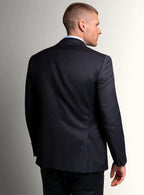 Volterra Navy Check Suit